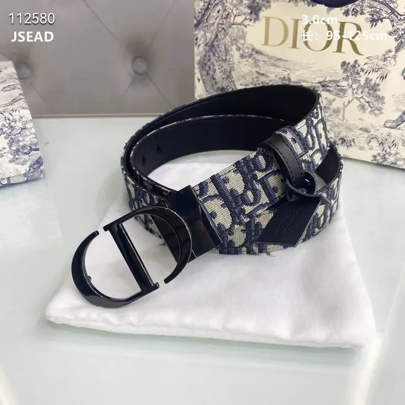 Dior belt 30mmX95-125cm 8L11